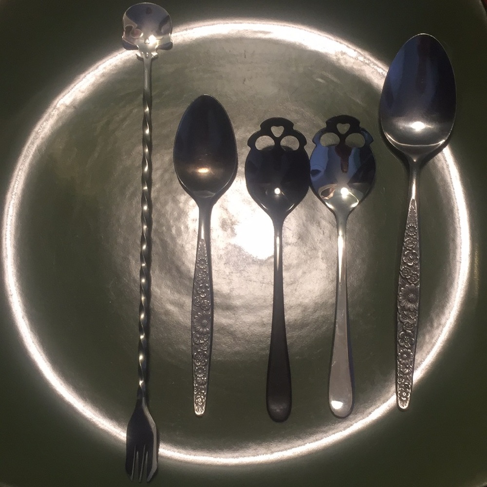 💀 1 Awesome Premium Skeleton Skull Sugar Spoon 💀 - Picture 7 of 13